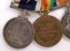 Great War Distinguished Service Medal and Long Service Group of Five to a Yeoman of Signals for Service in Grand Fleet Destroyers - 12