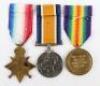 A Fine 1914 Star Medal Trio 1/6th (Banff and Donside) Battalion Gordon Highlanders - 2