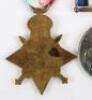 A Fine 1914 Star Medal Trio 1/6th (Banff and Donside) Battalion Gordon Highlanders - 3