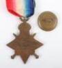 1914-15 Star of Second Lieutenant Henry Elliot Byers 3rd Battalion Duke of Cornwall’s Light Infantry Attached Royal Flying Corps who was Killed in a Flying Accident on 12th November 1916 - 2