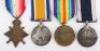 A Great War Royal Navy Long Service Medal Group of Four to a Stoker Who Spent Most of the War Serving on HMS New Zealand and Was Present at Many of the Crucial Naval Battles of the War - 6