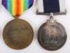 A Great War Royal Navy Long Service Medal Group of Four to a Stoker Who Spent Most of the War Serving on HMS New Zealand and Was Present at Many of the Crucial Naval Battles of the War - 8