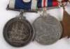 A Good Royal Navy Long Service Medal Group of Eight Awarded to a Stoker Who Served in Submarines During the Great War and in Boom Defence During the Second World War - 16