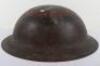 WW1 American Steel Helmet Shell, - 3