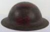 WW1 American Steel Helmet Shell, - 6