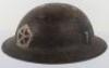 WW1 American Steel Helmet Shell, - 10