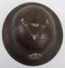 WW1 American Steel Helmet Shell, - 11