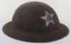 WW1 American 2nd Division 6th US Marine Regiment 73rd Machine Gun Company Steel Combat Helmet - 3