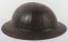 WW1 American Infantry Officers Steel Combat Helmet Shell, - 4