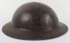 WW1 American Infantry Officers Steel Combat Helmet Shell, - 6