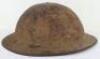 WW1 American 113th Artillery Steel Combat Helmet Shell - 7