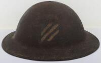 WW1 American 3rd Infantry Division Steel Combat Helmet