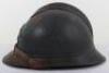 WW1 French Artillery Adrian Pattern Steel Combat Helmet - 3