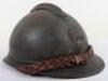 WW1 French Generals Adrian Pattern Steel Combat Helmet - 2