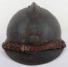 WW1 French Generals Adrian Pattern Steel Combat Helmet - 7