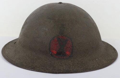 American M1917A1 &ldquo;Kelly&rdquo; Helmet of the 7th Infantry Division