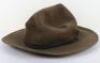 WW2 American Drill Instructors / Campaign Hat - 6