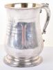 A George III silver tankard, by Thomas Whipham, London 1792