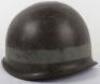 WW2 American Beach Group M1 Steel Helmet Shell - 6