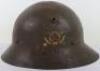 Spanish Civil War Czech M-31 Steel Combat Helmet - 5