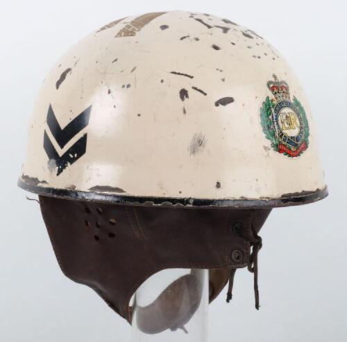 EIIR Royal Engineers Dispatch Riders Steel Helmet