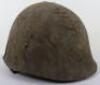 Falklands War Argentine Battle Damaged Steel Combat Helmet
