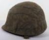 Falklands War Argentine Battle Damaged Steel Combat Helmet - 3
