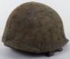 Falklands War Argentine Battle Damaged Steel Combat Helmet - 5