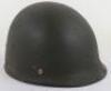 Falklands War Argentine Battle Damaged Steel Combat Helmet - 9