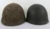 Falklands War Argentine Battle Damaged Steel Combat Helmet - 13