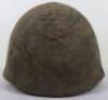 Falklands War Argentine Battle Damaged Steel Combat Helmet - 14