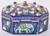 An Indian silver and enamel silver box - 3