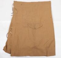 London Scottish Inter-War Khaki Kilt Cover