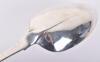 An Irish silver rat-tail pattern basting spoons, by Edward Power, Dublin 1828 - 5