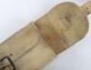 British Bandsmans Buff Leather Fife Case - 3