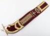 EIIR 3rd Battalion Parachute Regiment Flag Bearers Full Dress Baldrick / Sash