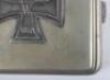 Imperial German Soldiers Cigarette Case with Iron Cross - 3