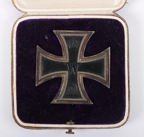 Imperial German Iron Cross 1st Class 1914 in Original Case of Issue