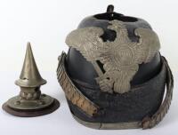 Prussian Garde / Eisenbahn (Railways) Model 1871 Pickelhaube