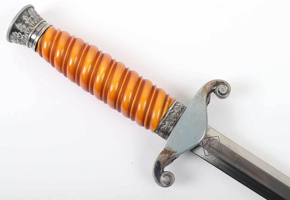 WW2 German Army Officers Dagger by Puma Solingen