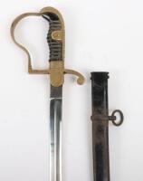 German Army Officers Sword by Clemen & Jung Solingen