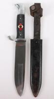 Third Reich Hitler Youth Boys Dagger by Max Weyersberg