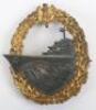 WW2 German Kriegsmarine Destroyers Badge by Schwerin Berlin - 2