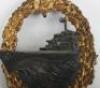WW2 German Kriegsmarine Destroyers Badge by Schwerin Berlin - 4