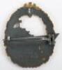 WW2 German Kriegsmarine Destroyers Badge by Schwerin Berlin - 6
