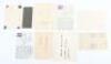 WW2 German Kriegsmarine Officers Awards, Insignia and Paperwork Grouping of Kapitanleutnant Otto Seyfield, - 40
