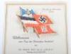 WW2 German Kriegsmarine Officers Awards, Insignia and Paperwork Grouping of Kapitanleutnant Otto Seyfield, - 42