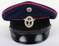 Third Reich Fire Police Peaked Cap