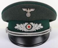 Third Reich Forestry Officials Peaked Cap