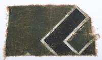 Fabric Swastika Section from WW2 German Aircraft